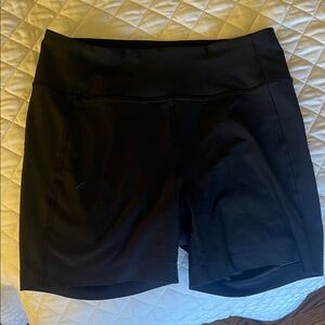 Black Outdoor Voices Biker Shorts